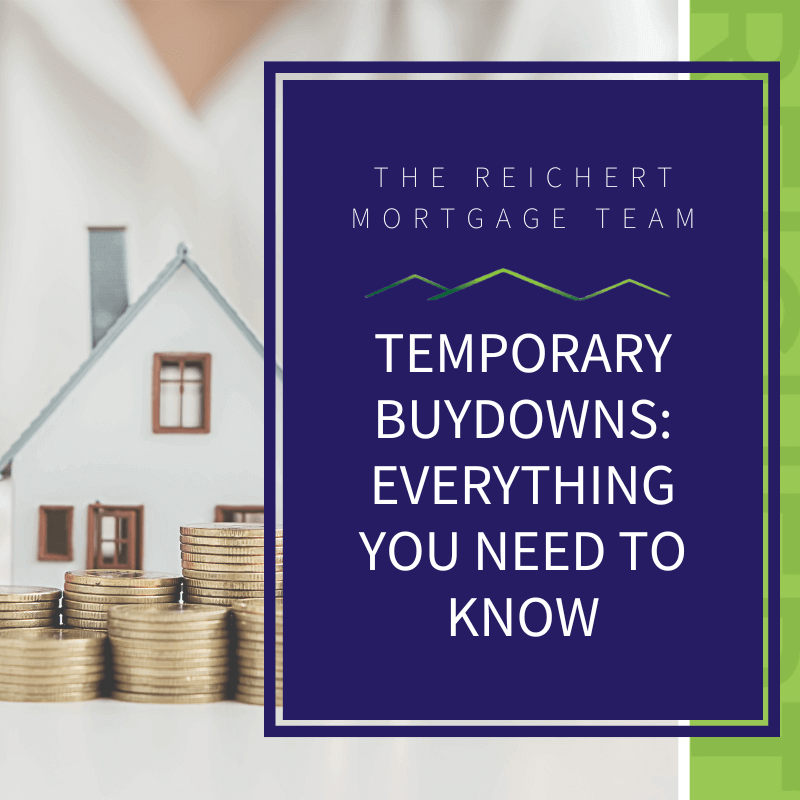 blog graphic with title "temporary buydowns: everything you need to know"